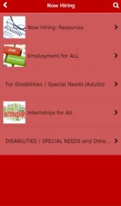 Jobs mobile app
