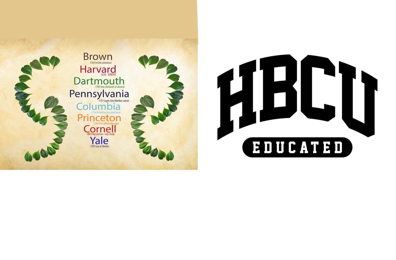 Ivy League & HBCU colleges